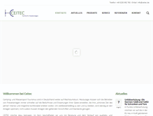 Tablet Screenshot of ceitec.de